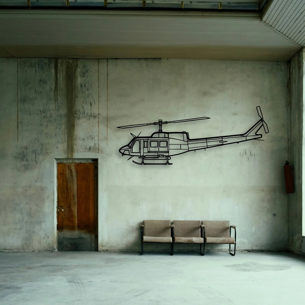 150 5 Classic Aircraft Silhouette Metal Wall Art - Tinvibe