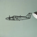 150 Classic Aircraft Silhouette Metal Wall Art - Tinvibe
