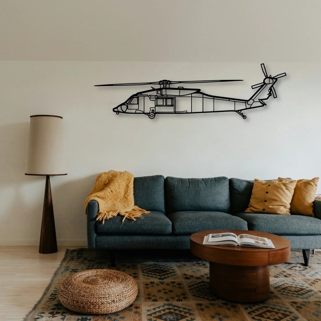 170B 2 Classic Aircraft Silhouette Metal Wall Art - Tinvibe