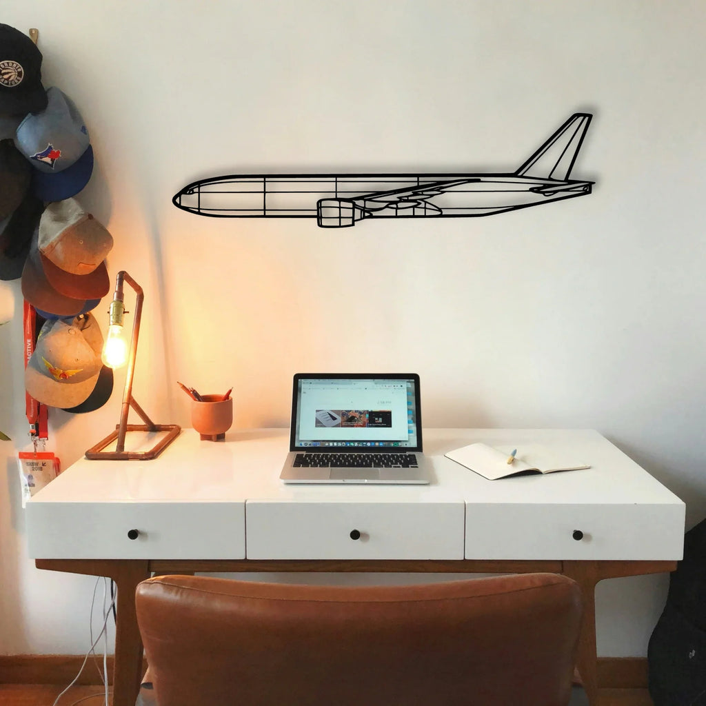 182H Skylane Classic Aircraft Silhouette Metal Wall Art - Tinvibe