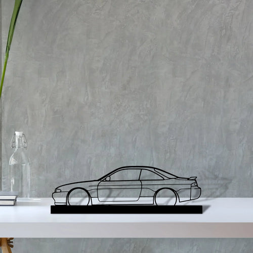 200sx-s14 Silhouette Metal Art Stand - Tinvibe