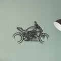 2019 Ducati Diavel 126O Classic Motorcycle Silhouette Metal Wall Art - Tinvibe