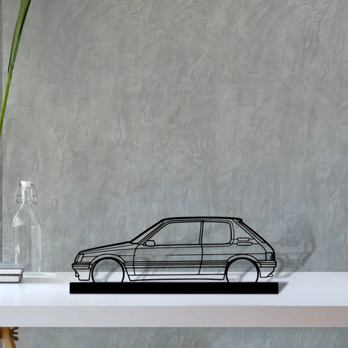 205-gti Silhouette Metal Art Stand - Tinvibe