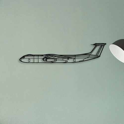 206 2 Classic Aircraft Silhouette Metal Wall Art - Tinvibe