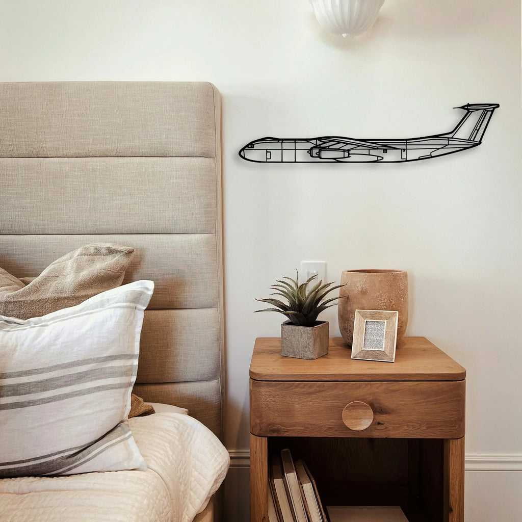206 2 Classic Aircraft Silhouette Metal Wall Art - Tinvibe