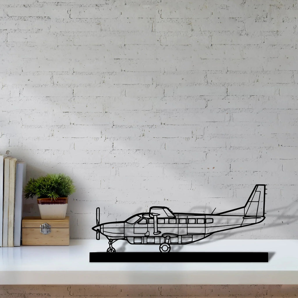 208-caravan Silhouette Metal Art Stand - Tinvibe