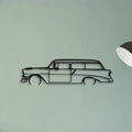 210 Handyman 1956 Classic Silhouette Metal Wall Art - Tinvibe