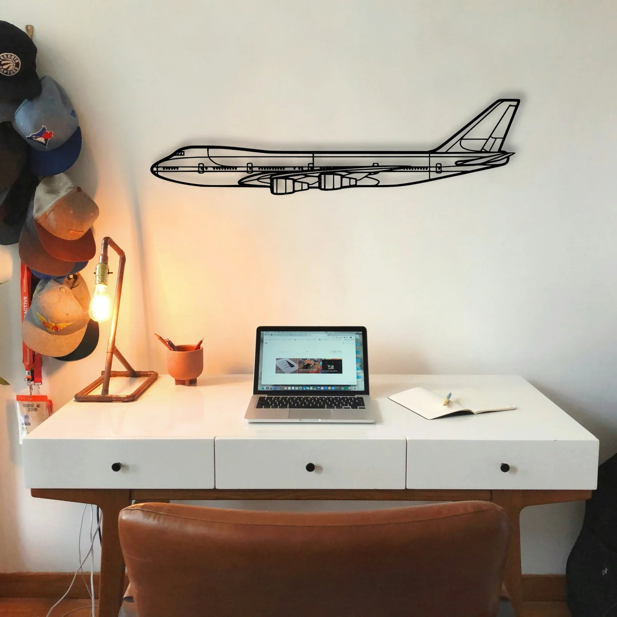 210L Centurion Classic Aircraft Silhouette Metal Wall Art - Tinvibe