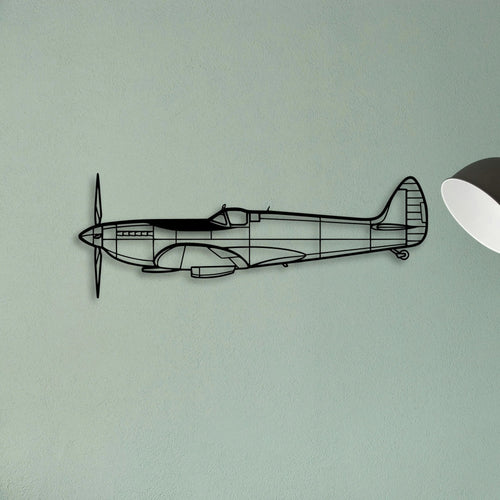 270 Turbo Renegade Classic Aircraft Silhouette Metal Wall Art - Tinvibe