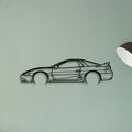 3000GT VR4 1998 Classic Silhouette Metal Wall Art - Tinvibe