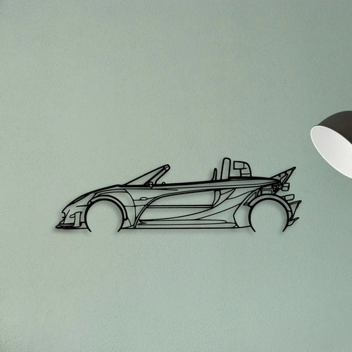 340R 2002 Classic Silhouette Metal Wall Art - Tinvibe