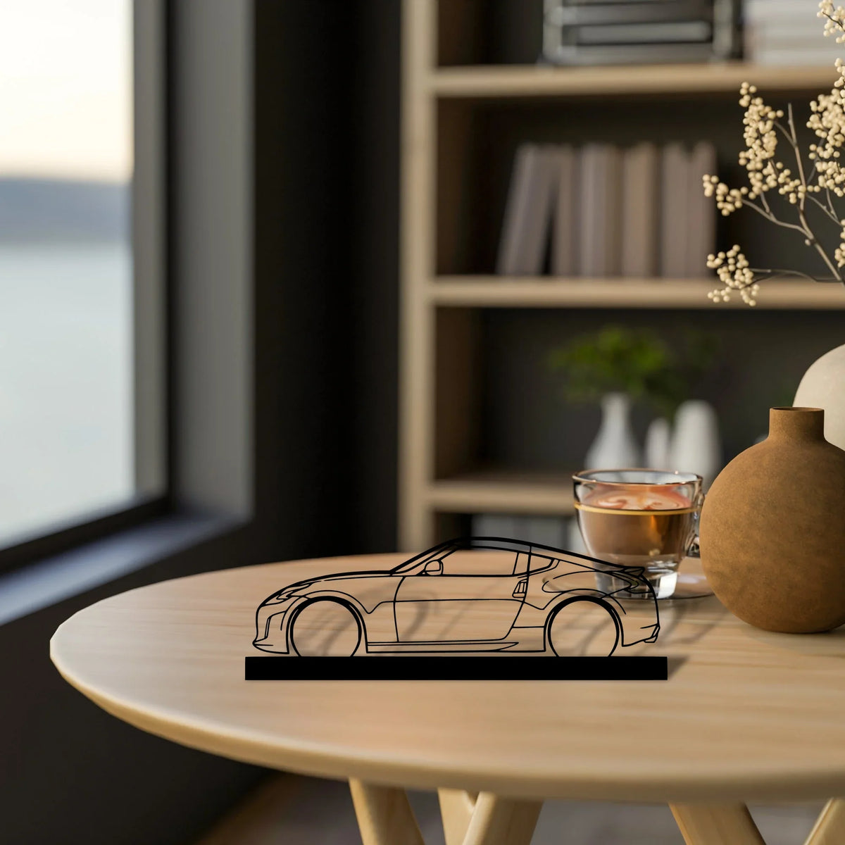 370z Silhouette Metal Art Stand - Tinvibe