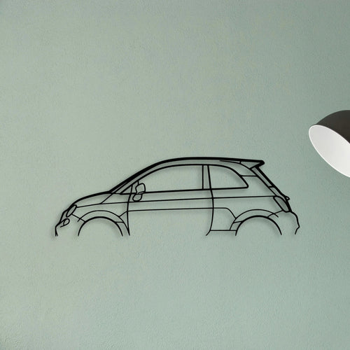 500 Classic Silhouette Metal Wall Art - Tinvibe