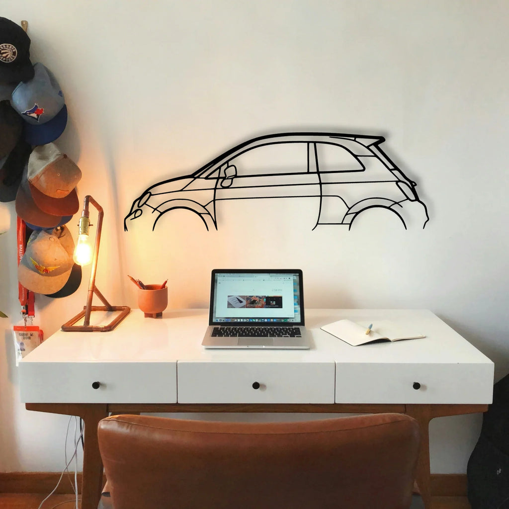 500 Classic Silhouette Metal Wall Art - Tinvibe