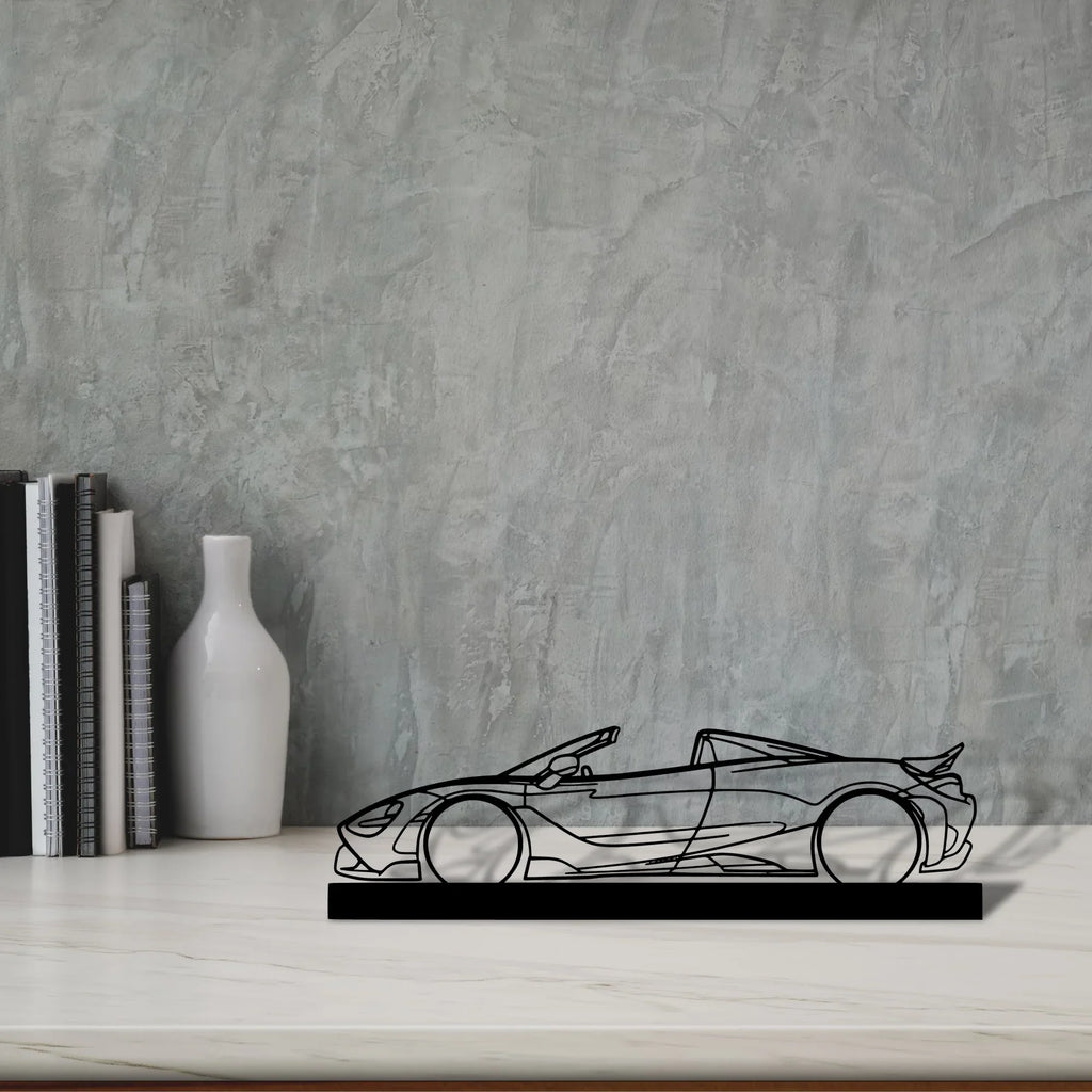 765-lt Silhouette Metal Art Stand - Tinvibe
