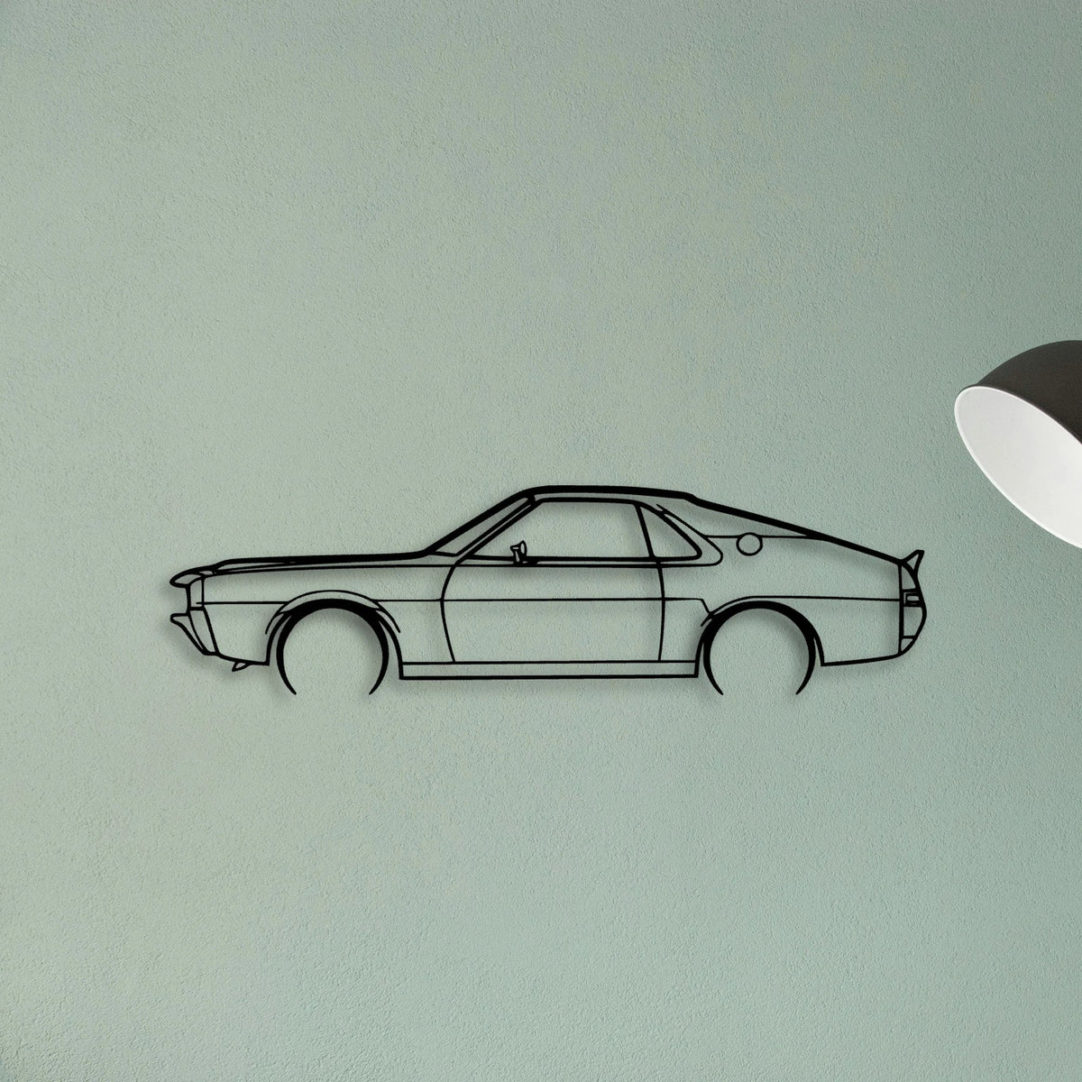 AMX 1969 Classic Silhouette Metal Wall Art - Tinvibe