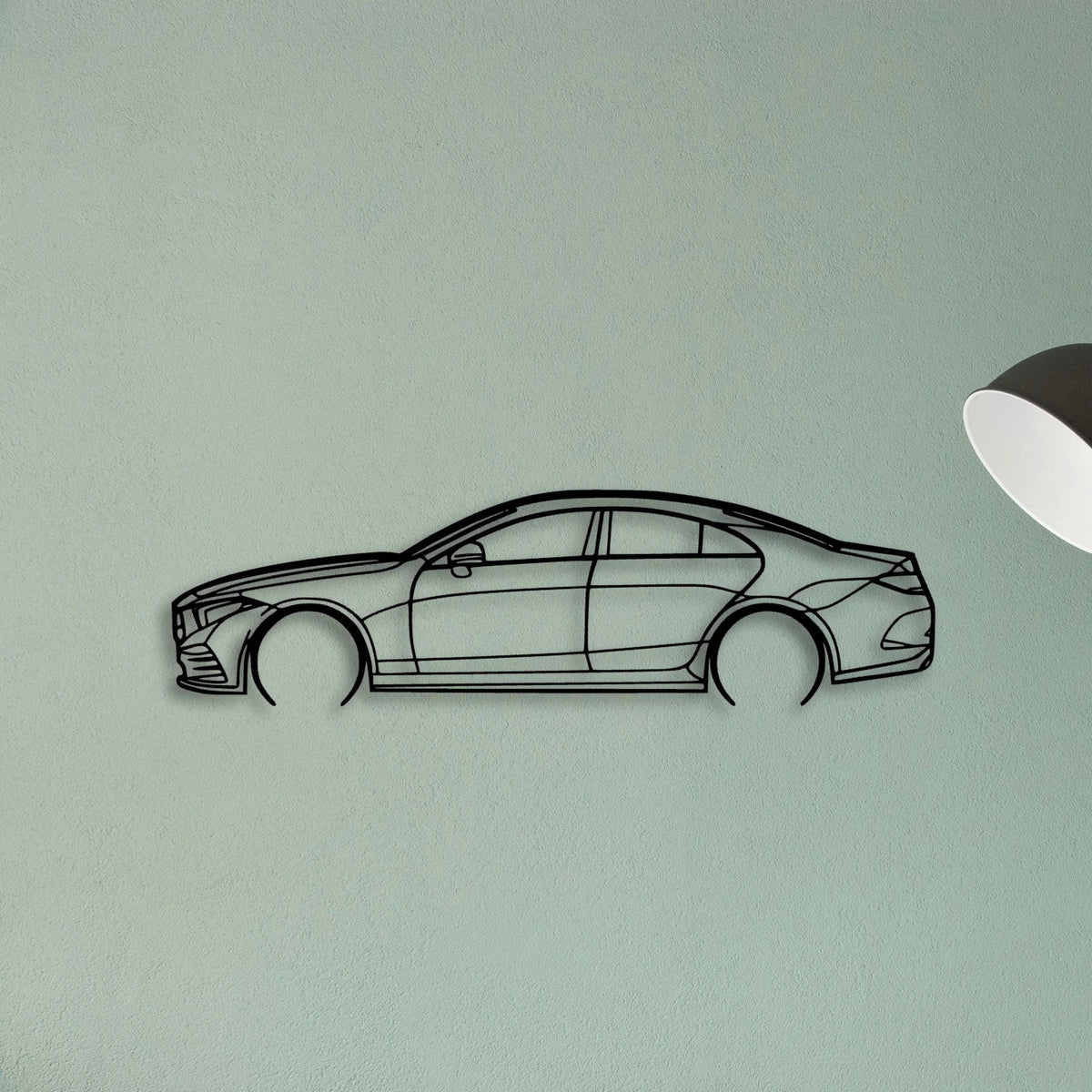CLS 2013 2 Classic Silhouette Metal Wall Art - Tinvibe