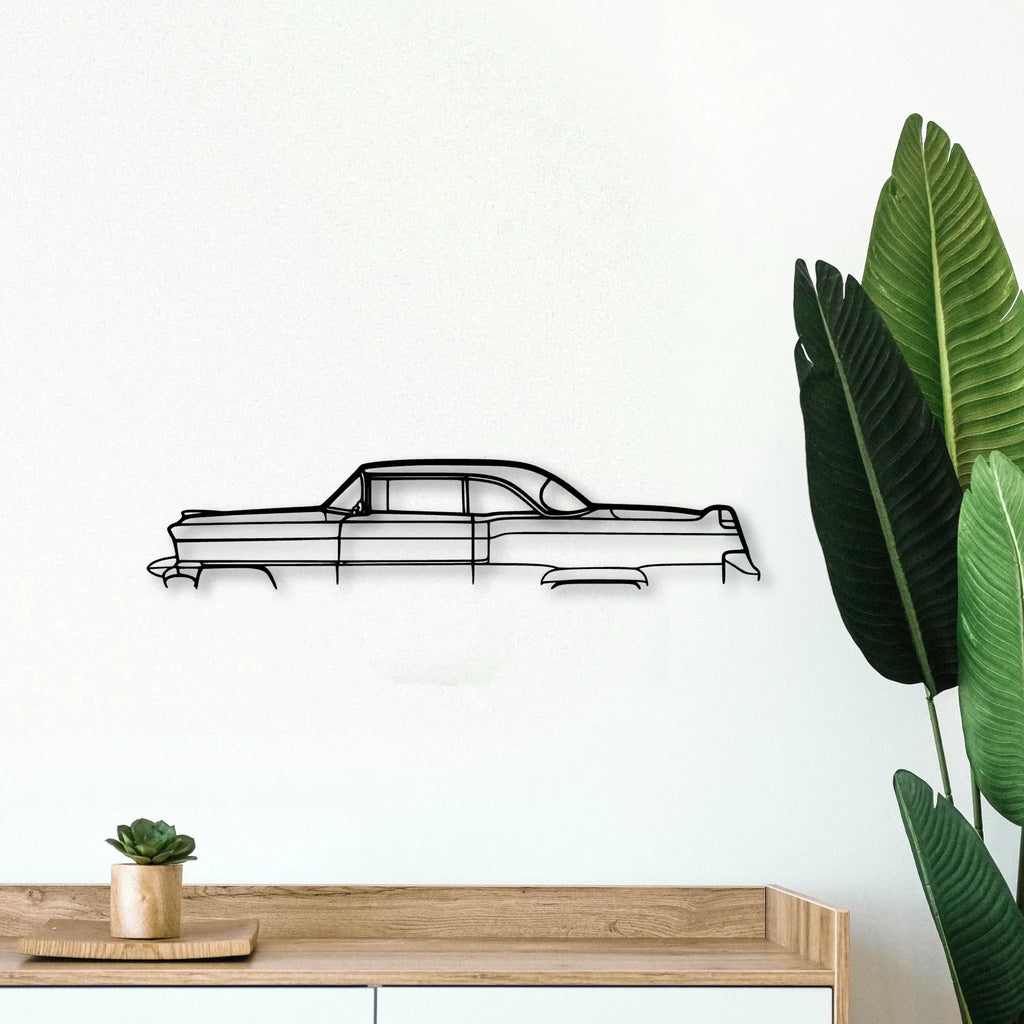 DE1955 Classic Silhouette Metal Wall Art - Tinvibe