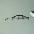 E90 2007 Classic Silhouette Metal Wall Art - Tinvibe