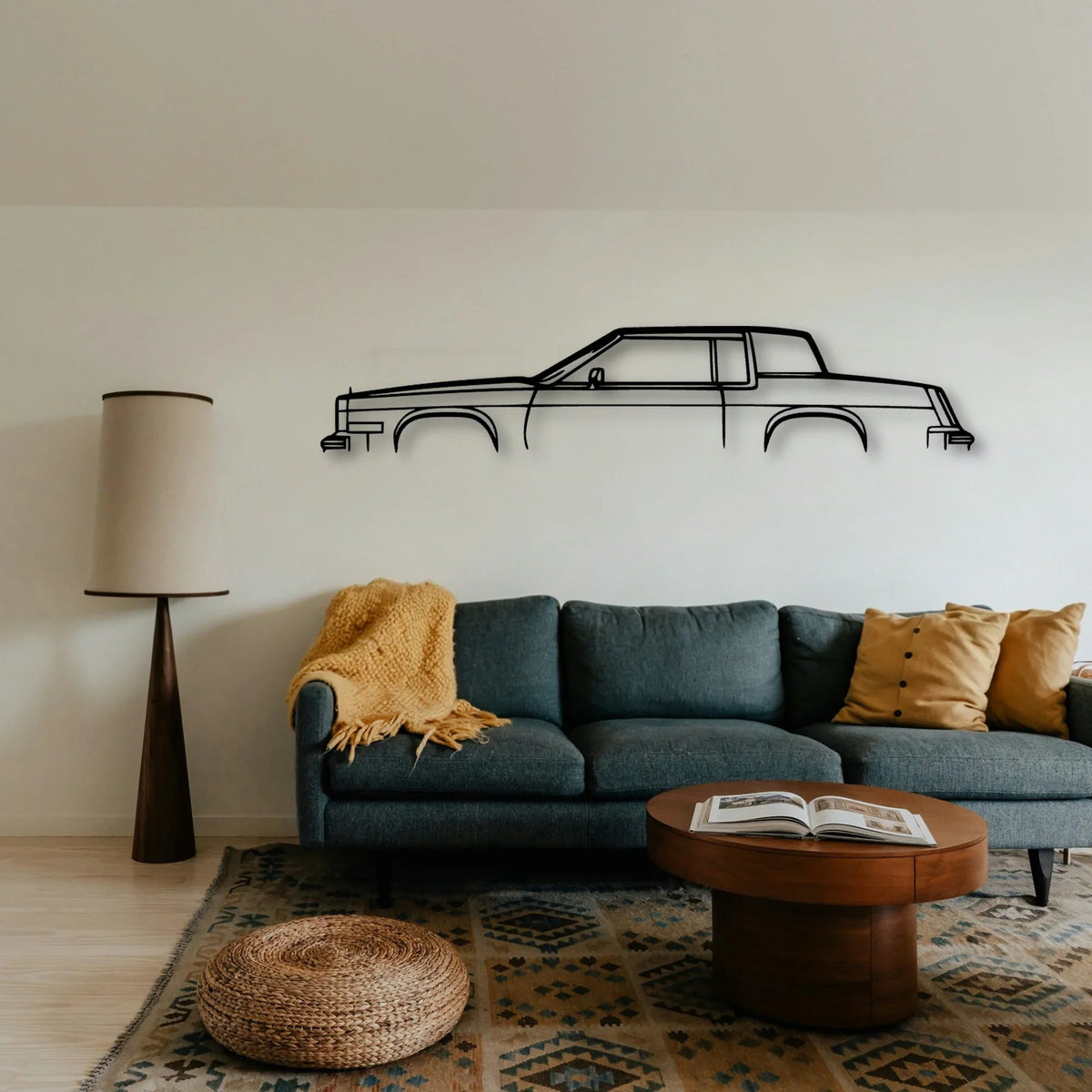 Eldo 1984 Classic Silhouette Metal Wall Art - Tinvibe