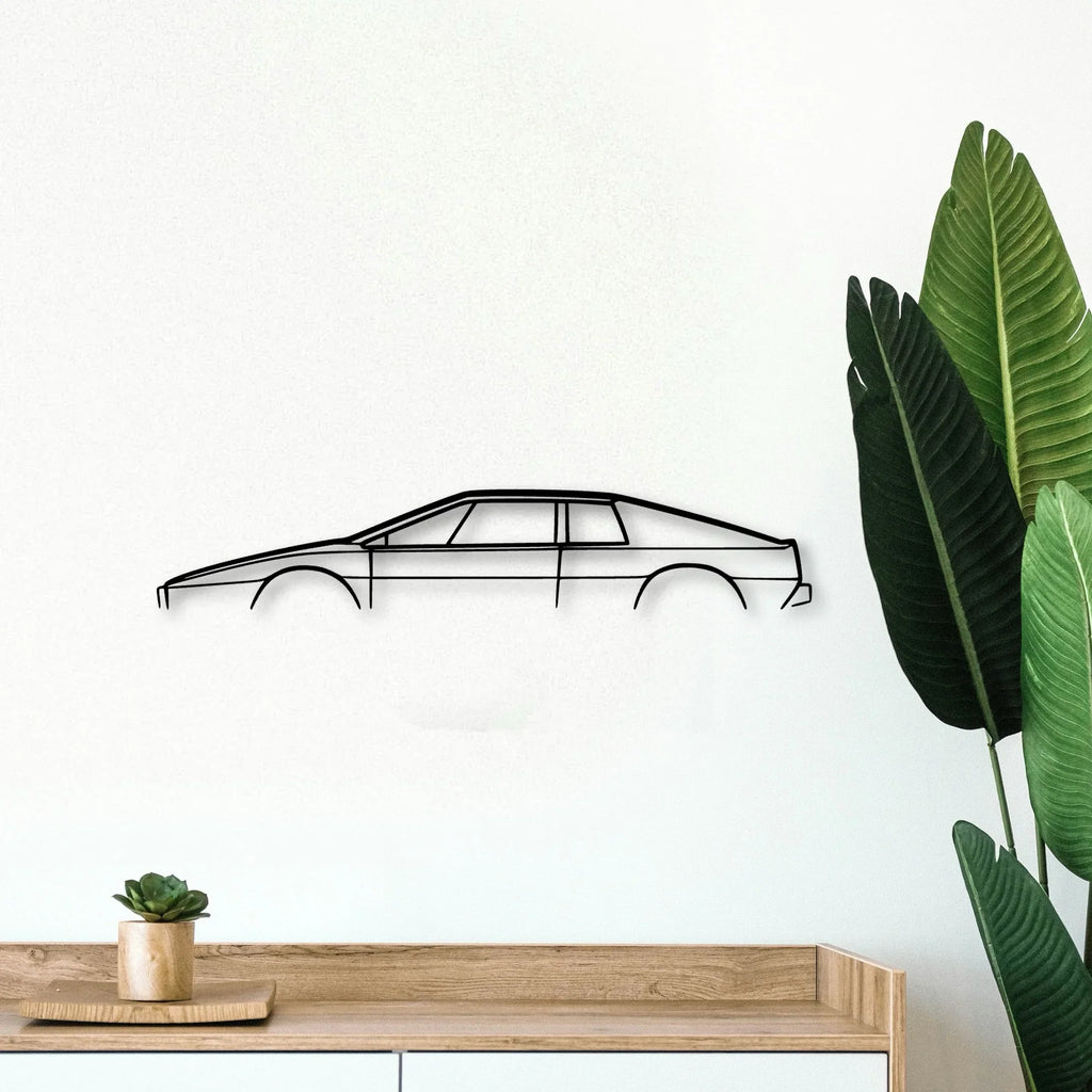 Esprit S1 Classic Silhouette Metal Wall Art - Tinvibe