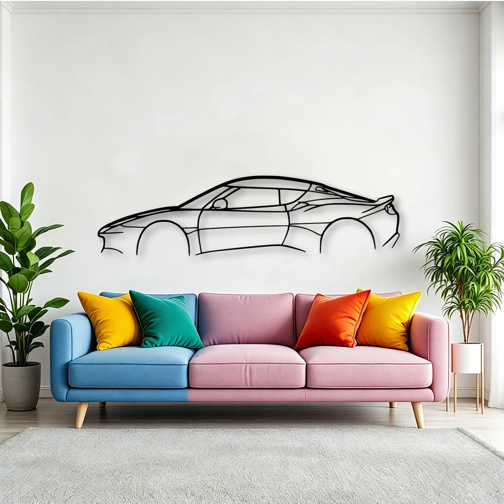 Evora Classic Silhouette Metal Wall Art - Tinvibe