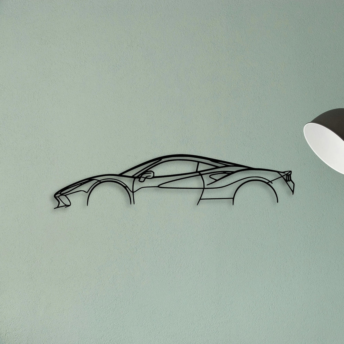 F8 2 Classic Silhouette Metal Wall Art - Tinvibe