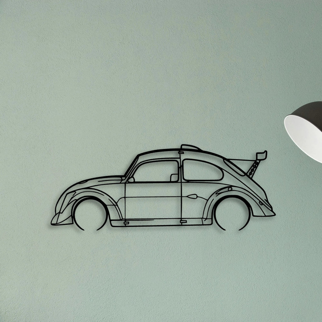 FUN CUP Classic Silhouette Metal Wall Art - Tinvibe