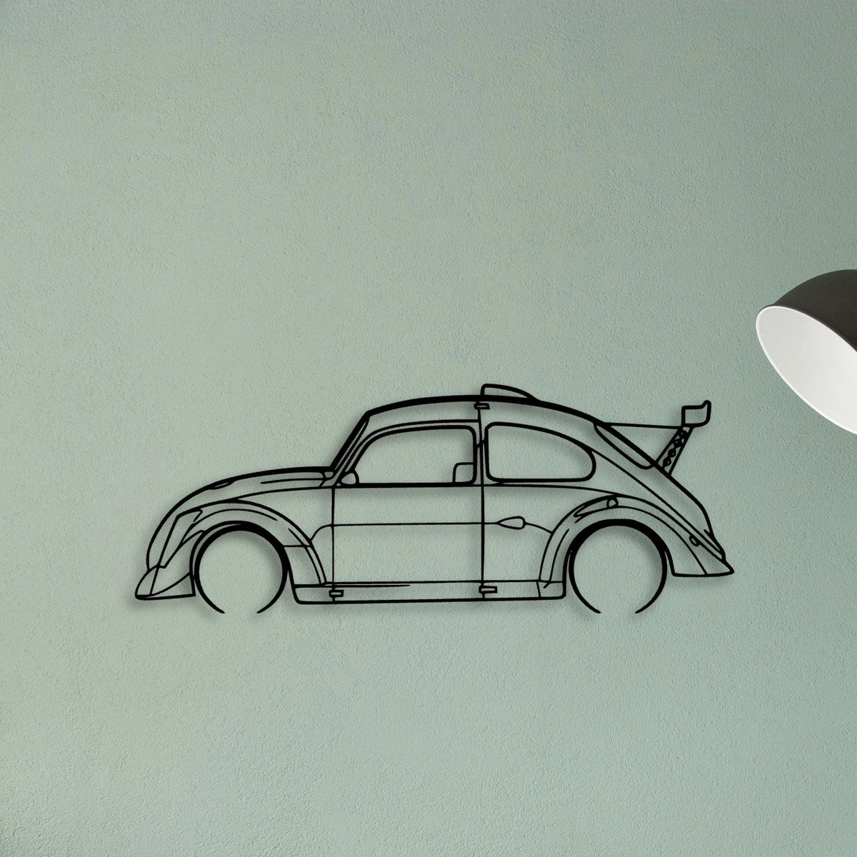 FUN CUP Classic Silhouette Metal Wall Art - Tinvibe
