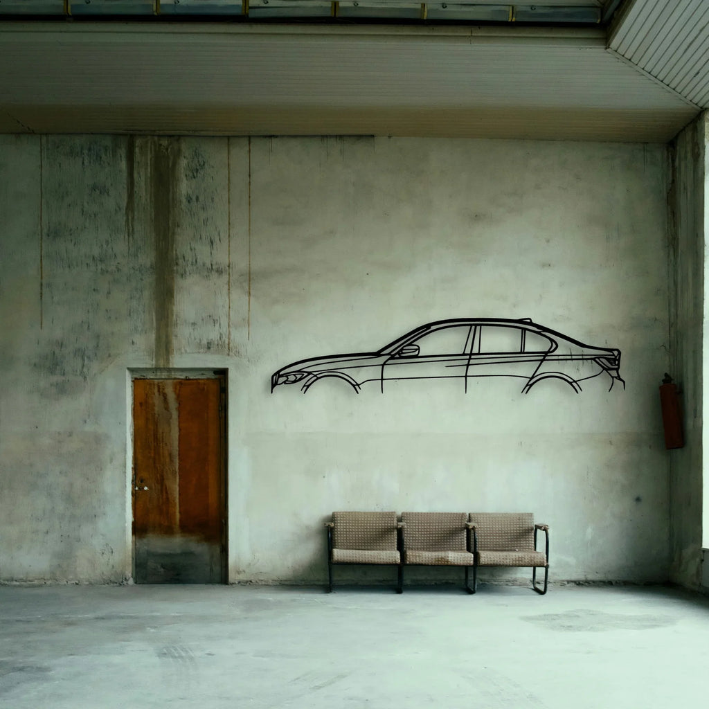 G20 M340 Classic Silhouette Metal Wall Art - Tinvibe