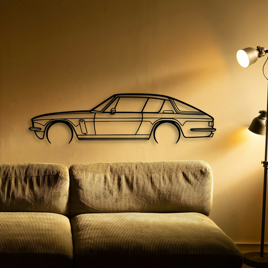 Interceptor 1967 Classic Silhouette Metal Wall Art - Tinvibe