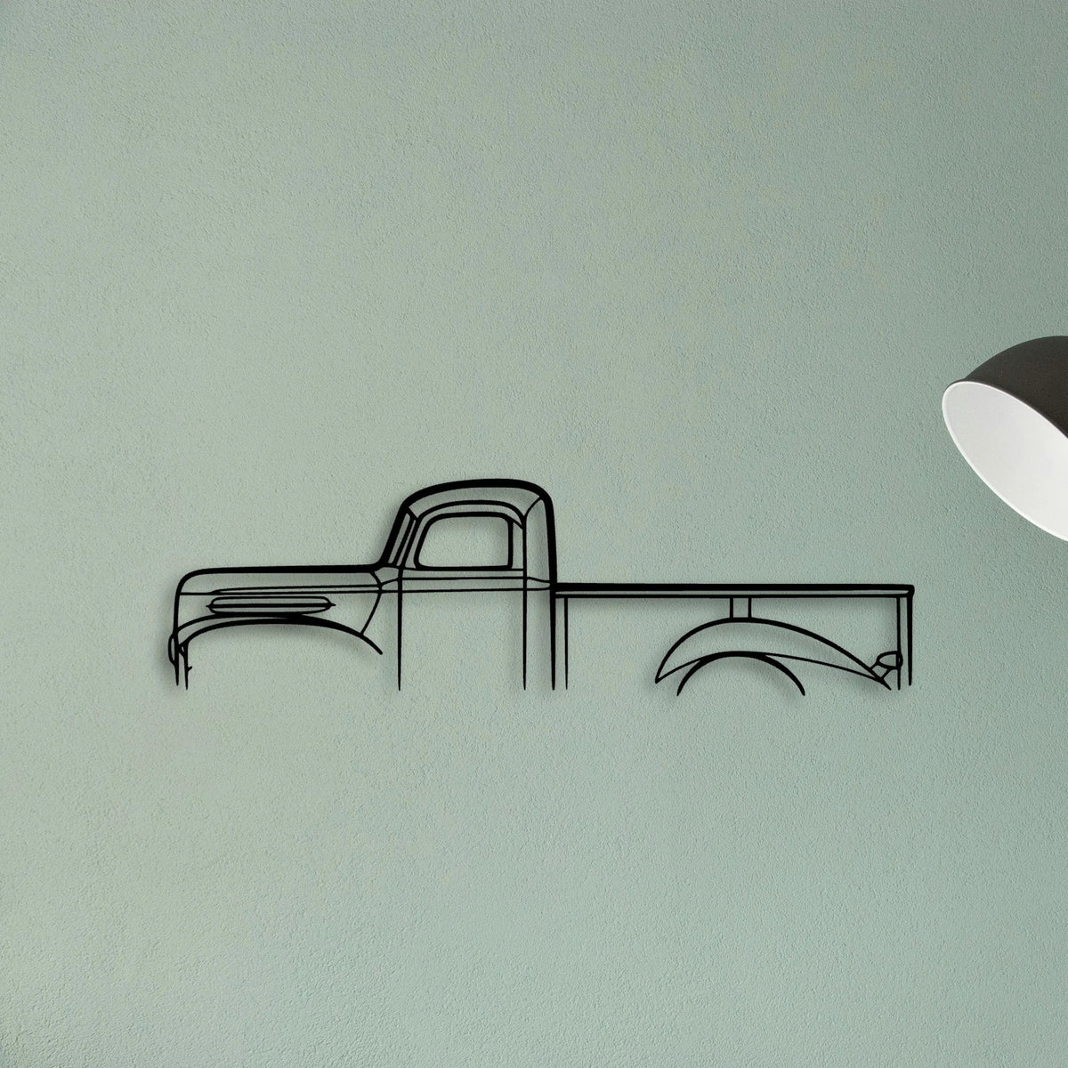 Jalibar 1974 Classic Silhouette Metal Wall Art - Tinvibe