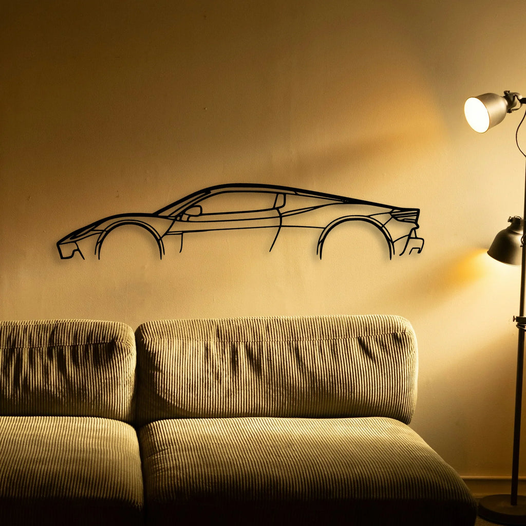MC20 2 Classic Silhouette Metal Wall Art - Tinvibe