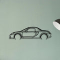 MR2 2003 Classic Silhouette Metal Wall Art - Tinvibe