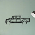 MXT Classic Silhouette Metal Wall Art - Tinvibe