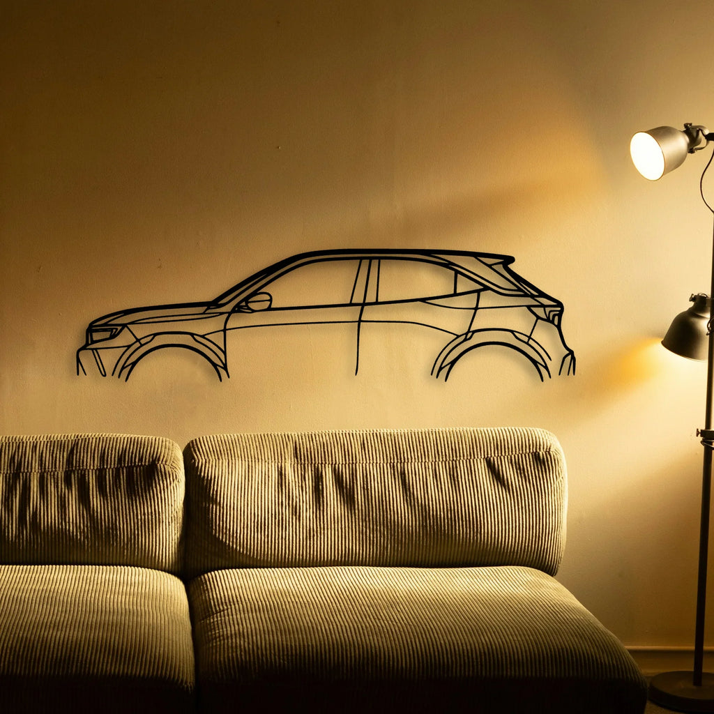 Mokka 2022 Classic Silhouette Metal Wall Art - Tinvibe