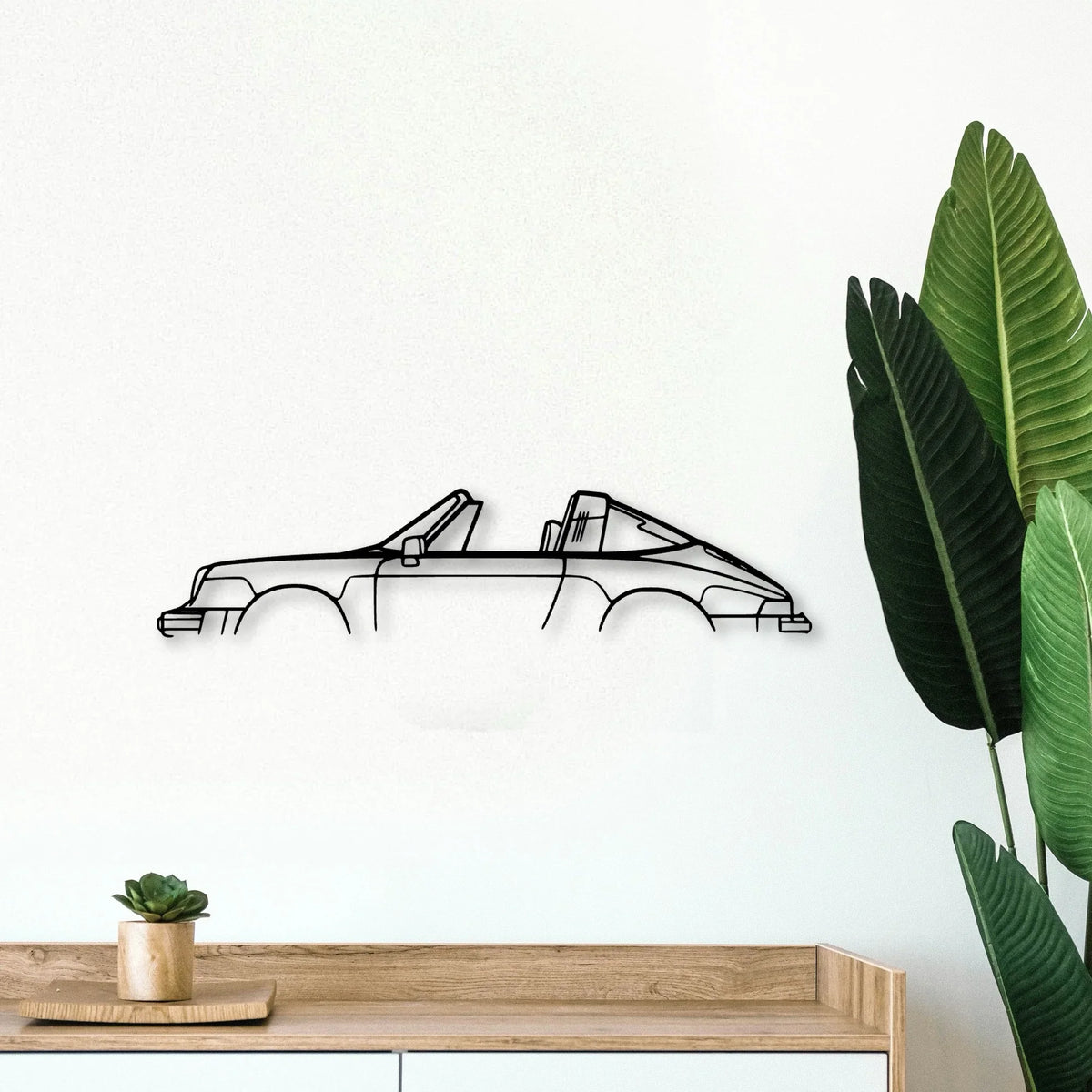 P Generation 2 Classic Silhouette Metal Wall Art - Tinvibe