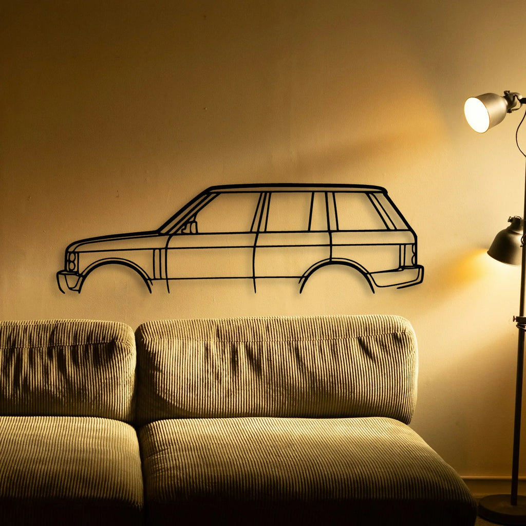 Range MK3 Classic Silhouette Metal Wall Art - Tinvibe