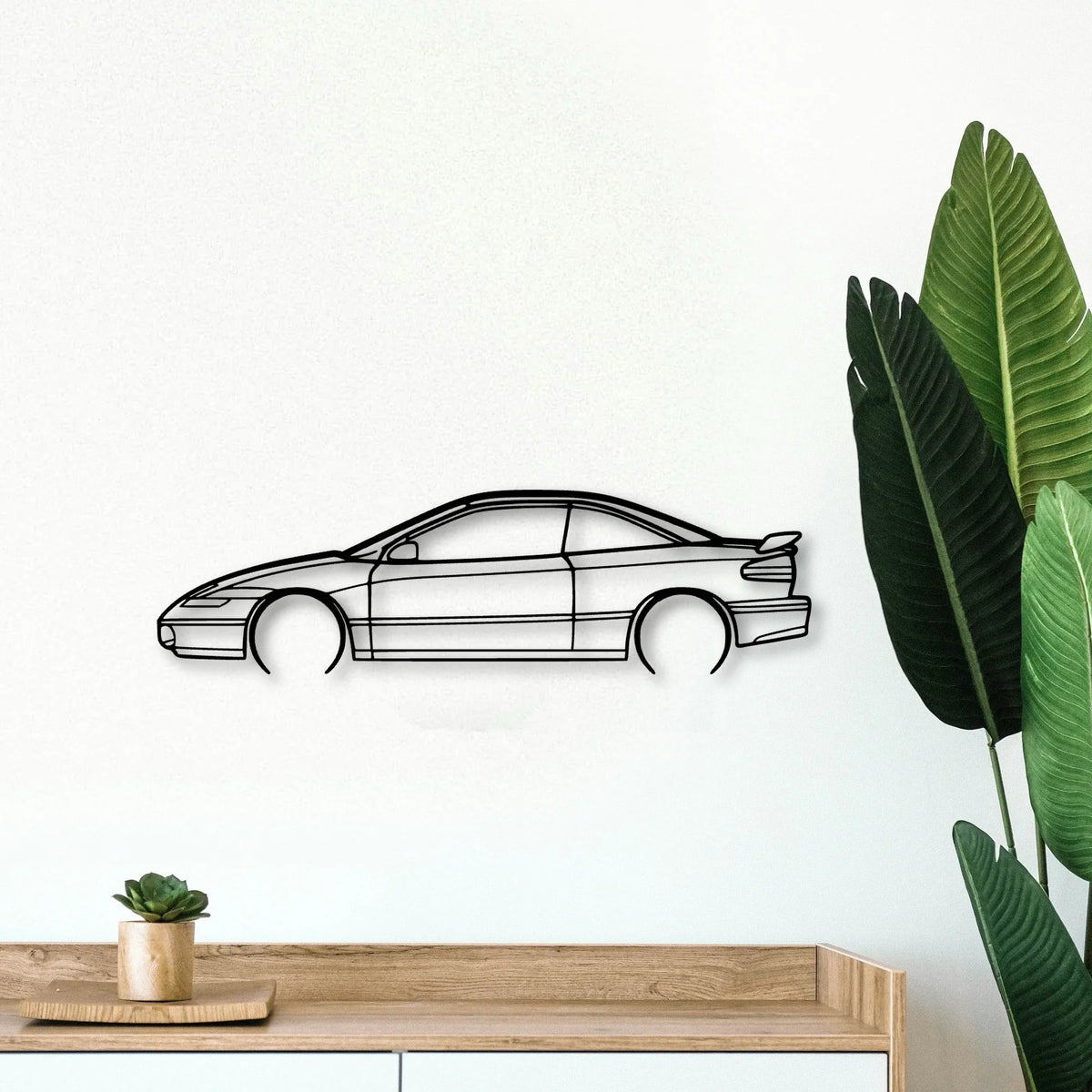 SC2 1995 Classic Silhouette Metal Wall Art - Tinvibe