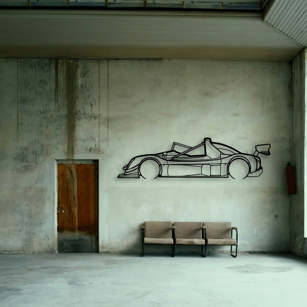 SR10 Classic Silhouette Metal Wall Art - Tinvibe