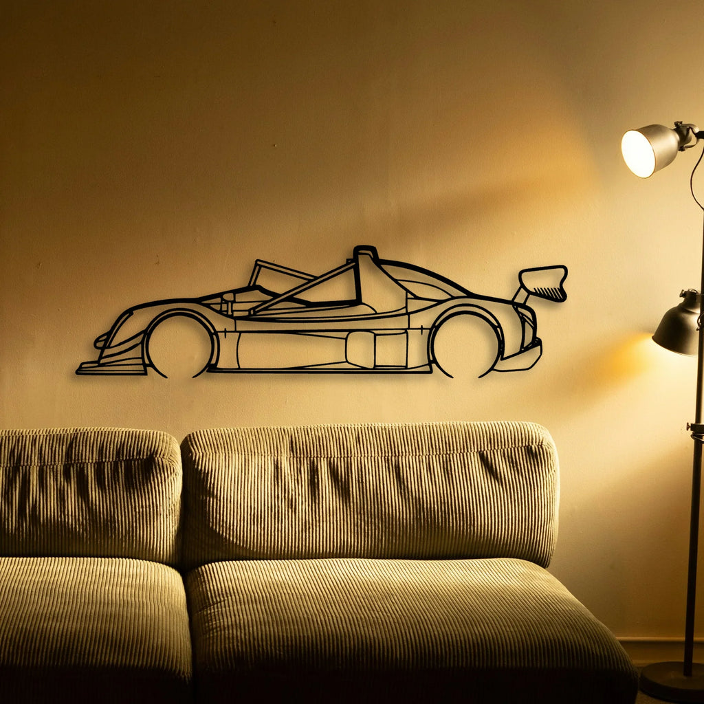 SR10 Classic Silhouette Metal Wall Art - Tinvibe