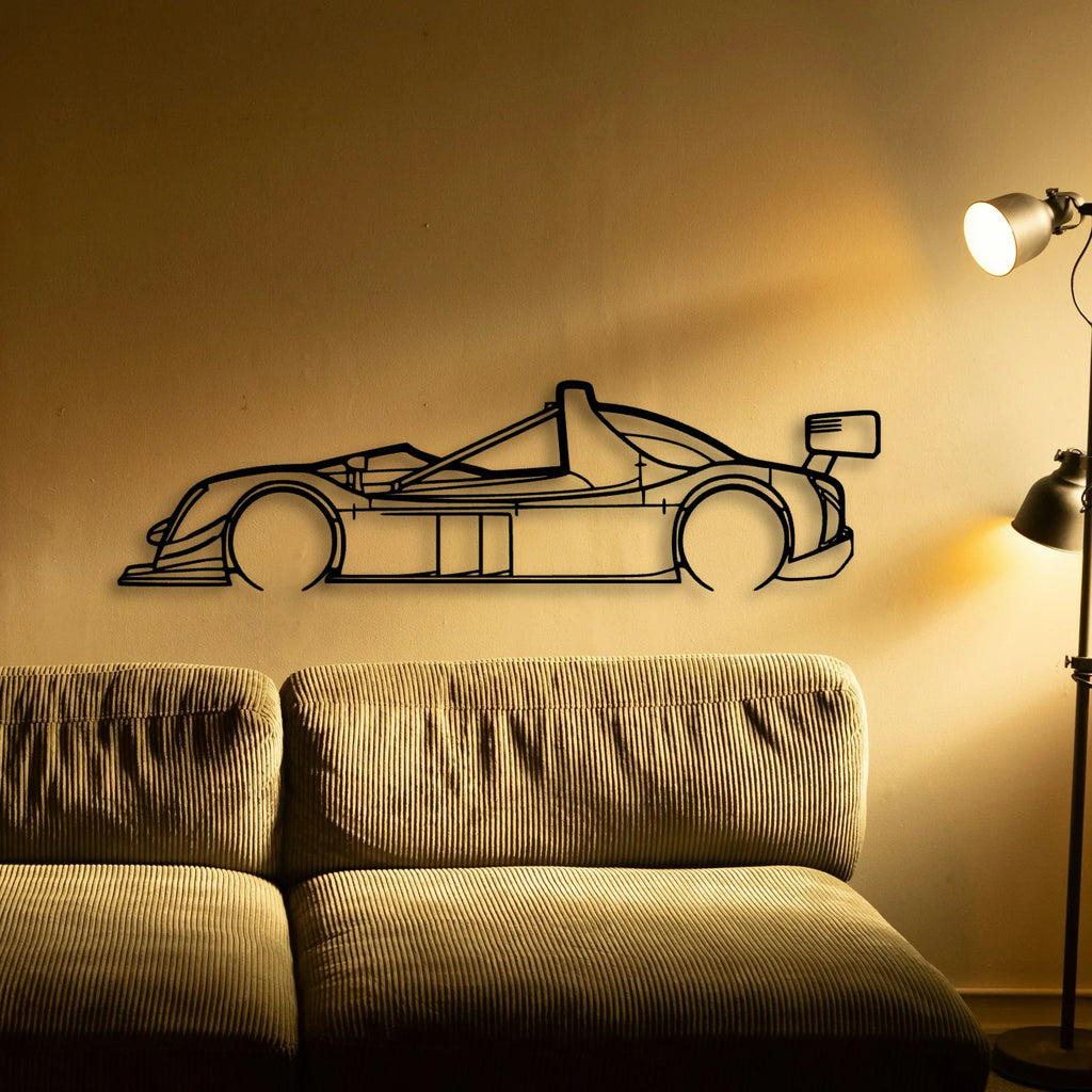 SR8 Classic Silhouette Metal Wall Art - Tinvibe