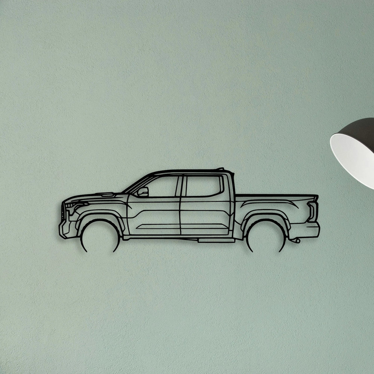 TUNDRA 2022 2 Classic Silhouette Metal Wall Art - Tinvibe