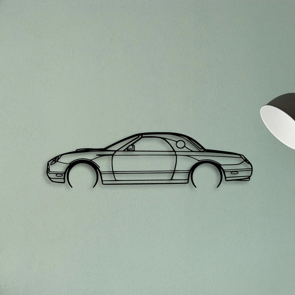 Thunderbird 2005 Classic Silhouette Metal Wall Art - Tinvibe