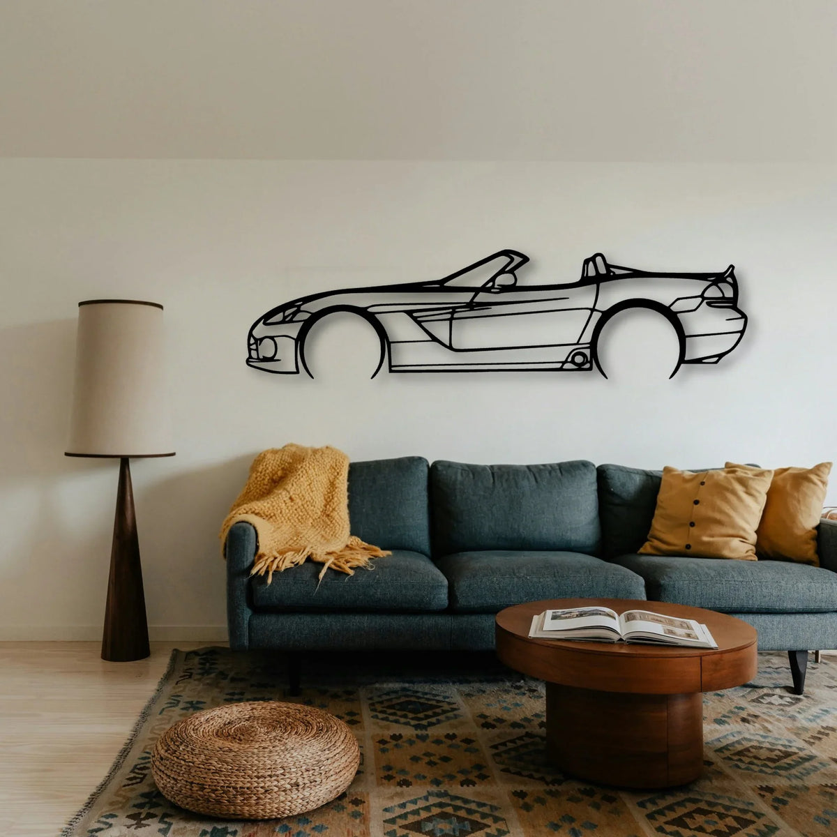 Viper 2005 Classic Silhouette Metal Wall Art - Tinvibe