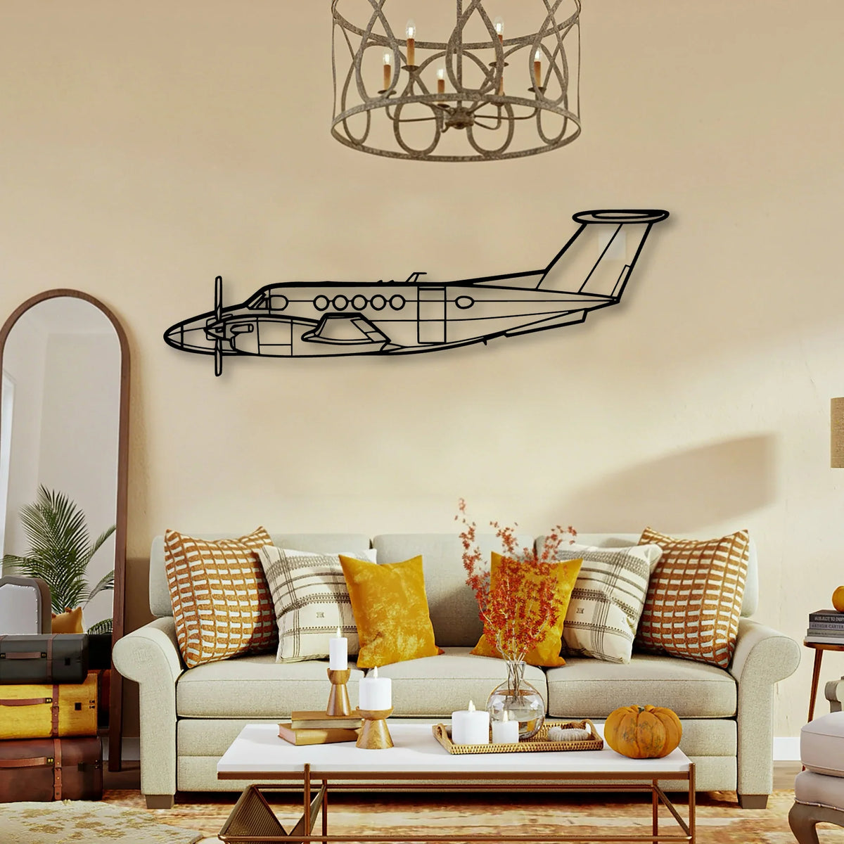 A 6 Intruder 3 Classic Aircraft Silhouette Metal Wall Art - Tinvibe