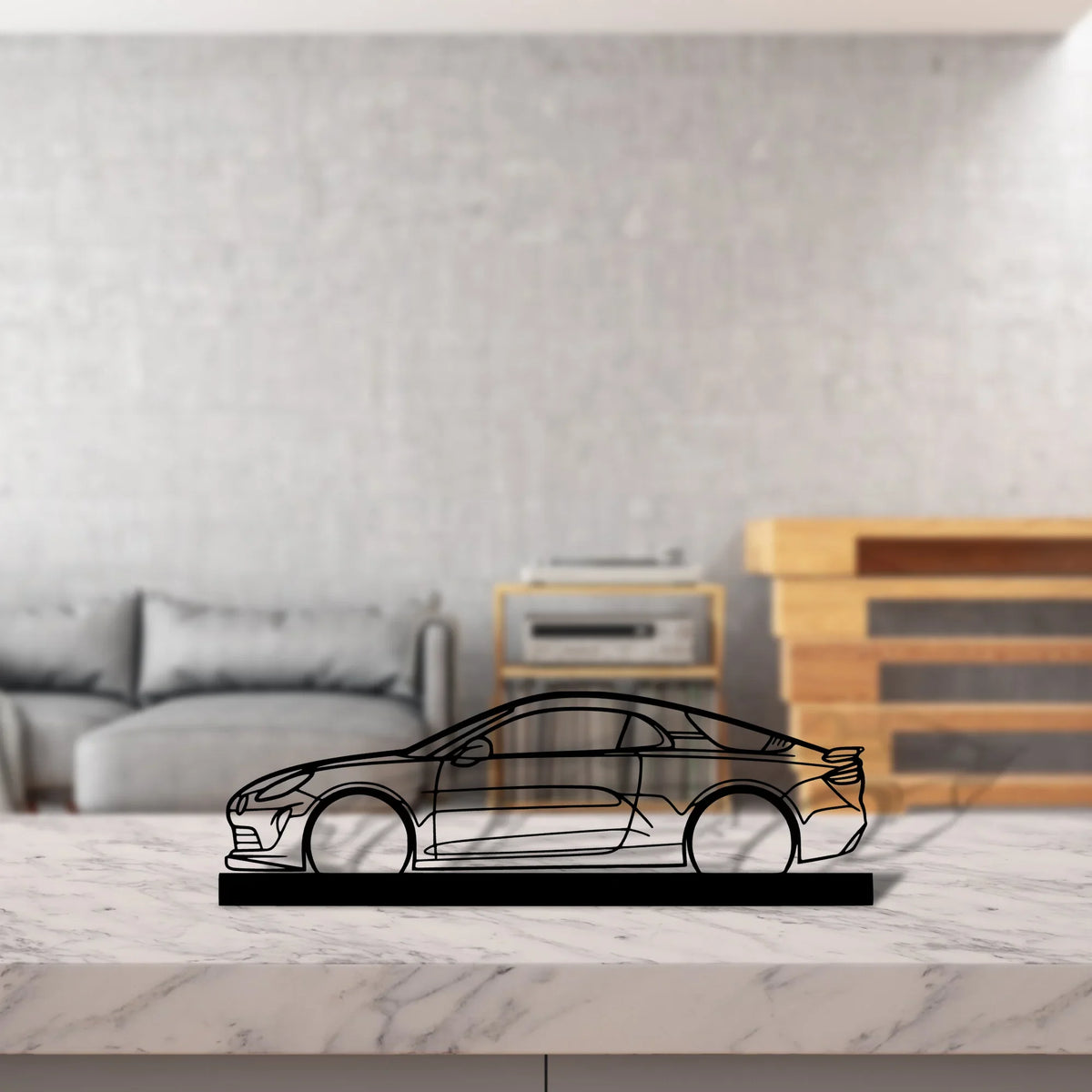 a110 Silhouette Metal Art Stand - Tinvibe
