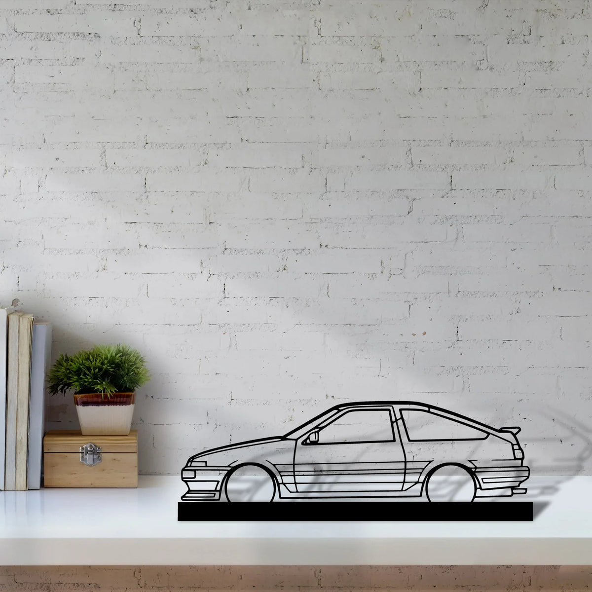 ae86 Silhouette Metal Art Stand - Tinvibe