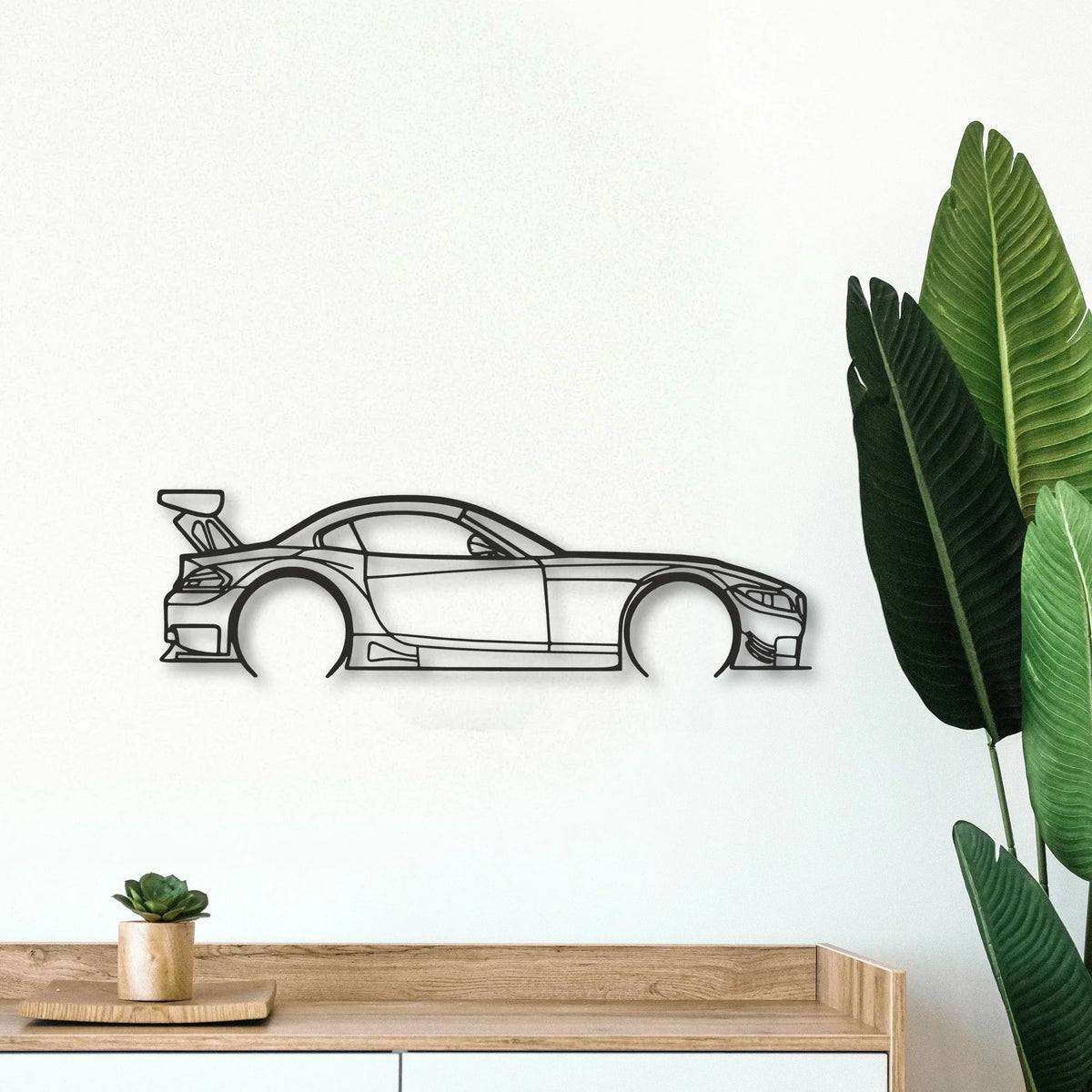 BMW Z4 E89 Classic Silhouette Metal Wall Art - Tinvibe