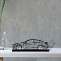 c63-amg Silhouette Metal Art Stand - Tinvibe